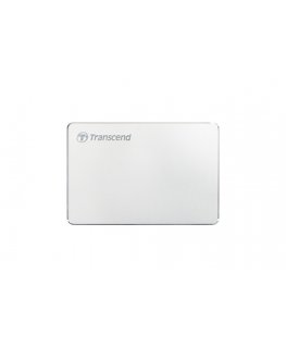 Transcend StoreJet 25C3S ārējais cietais disks 1 TB 2.5" USB Veids-C 3.2 Gen 1 (3.1 Gen 1) Sudrabs