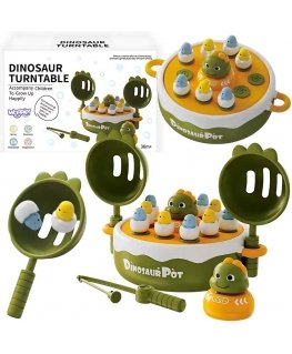 WOOPIE dinosaurusten pyydystämisen 4in1 katapulttipeli