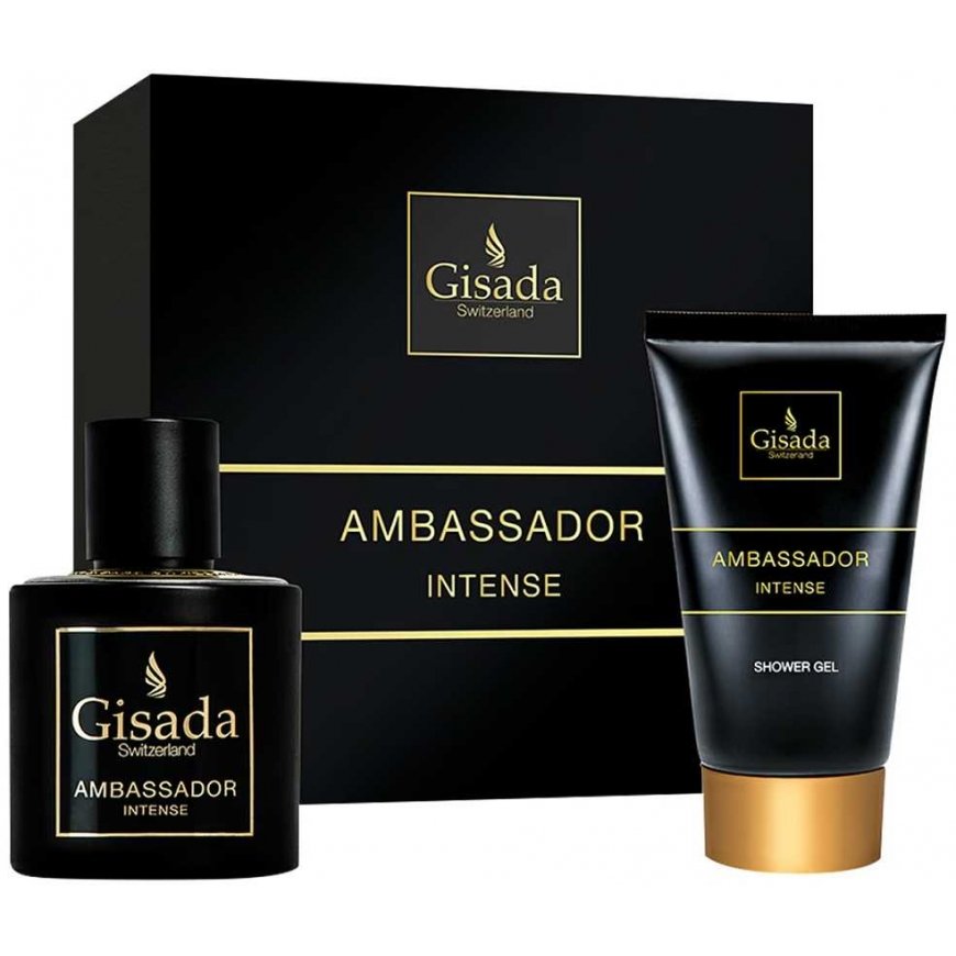 Gisada Ambassador Intense set perfume spray 50ml + shower gel 100ml – 2