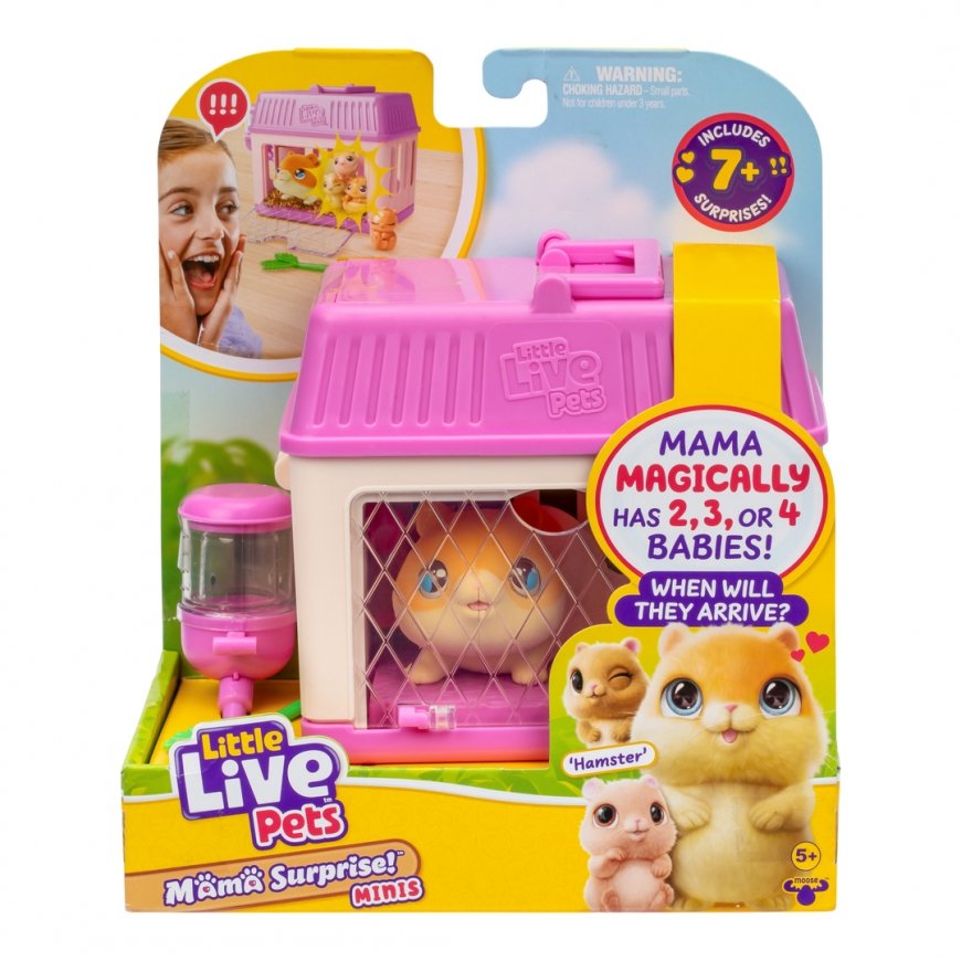 Moose Toys Little Live Pets Mama Surprise S4 Mini Playset Hamster