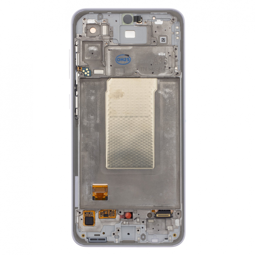 LCD ekraani kate + puutetundlik paneel + esikate Samsung A366B Galaxy A36 5G Lavendel (asenduspakk)
