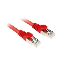 Sharkoon 0.25m Cat.6 S/FTP verkkokaapeli Punainen 0,25 m Cat6 S/FTP (S-STP)