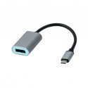i-tec Metal C31METALDP60HZ videokaabliadapter 0,15 m USB tüüp-C Display Port Hall, Türkiis i-tec Metal C31METALDP60HZ videokaabliadapter 0,15 m USB tüüp-C Display Port Hall, Türkiis