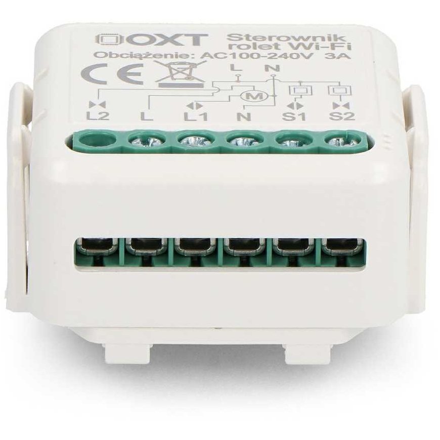Tuya – 230V WiFi rulo juhtimisseade – Android/iOS rakendus – OXT T227 – 3