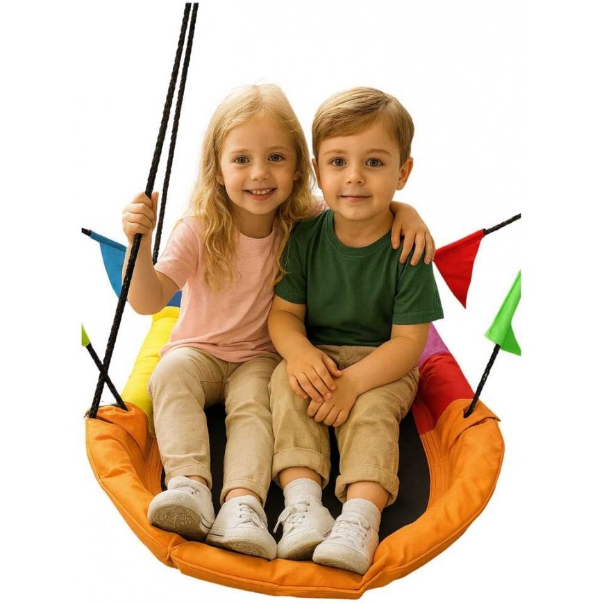 Легкий спорт Детские качели Leansport Stork's Nest 75x167 см – 4