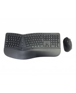 Conceptronic ORAZIO02ES klaviatūra Pelė įskaityta Biuras Radijo dažnio belaidė QWERTY Ispanas Juoda