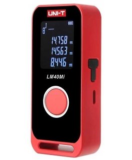Lādējams lāzera attāluma mērītājs, 40m LCD Li-ion, Type-C, UNI-T