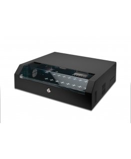 Digitus DN-19 04U-PB-B statnis 3U Pie sienas stiprināms statīvs Melns