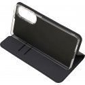 FoneKit BookCase aizsargapvalks, Samsung Galaxy S25 Edge, melns