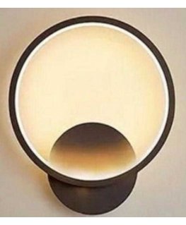 ATL ZD132 LED sieninis šviestuvas 12w juodas
