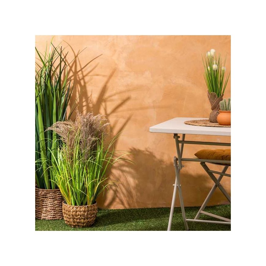 Atmosphera MAXIME artificial grass in a woven pot, 80 cm – 4