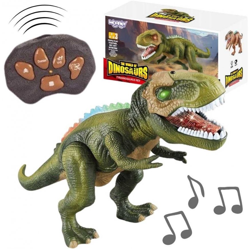 WOOPIE Kaugjuhtimisega RC dinosauruste robot T-Rex