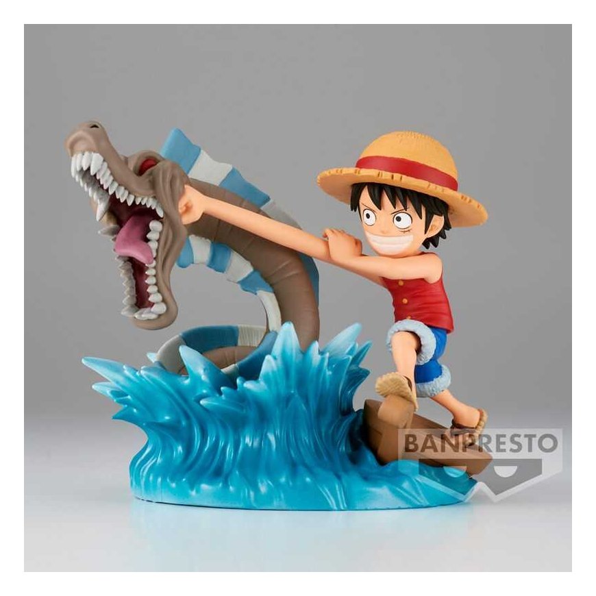 Banpresto One Piece Log Stories Monkey D Luffy vs Kohalik Meri figuur 7cm