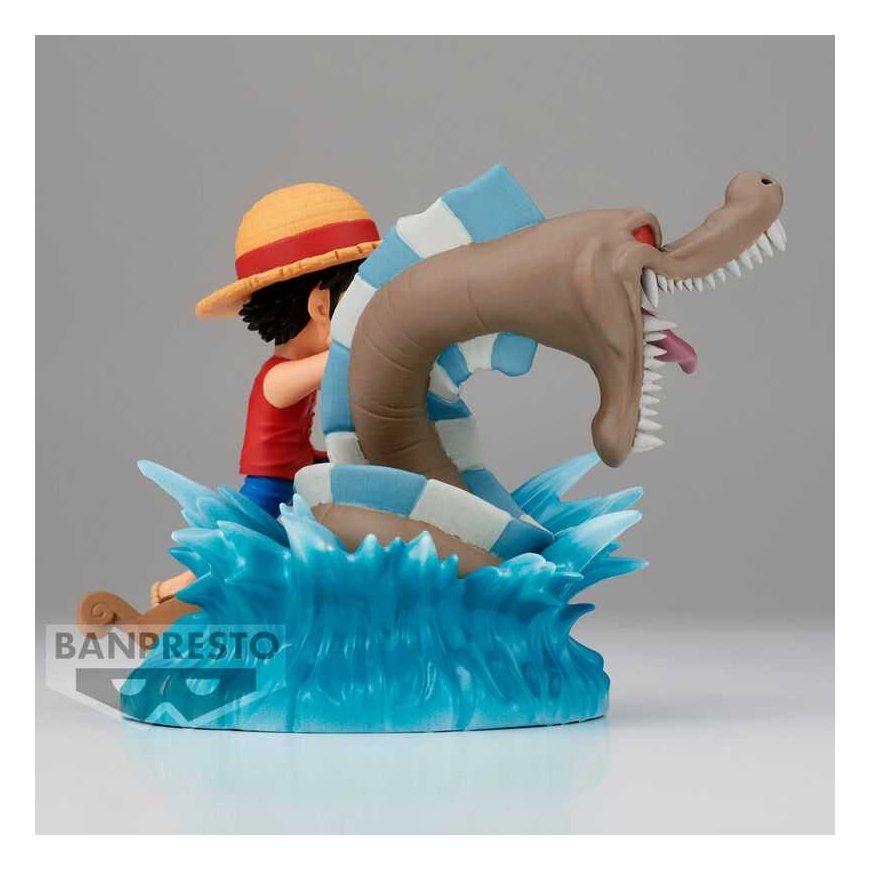 Banpresto One Piece Log Stories Monkey D Luffy vs Kohalik Meri figuur 7cm – 2