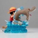 Banpresto One Piece Log Stories Monkey D Luffy vs Local Sea -figuuri 7 cm
