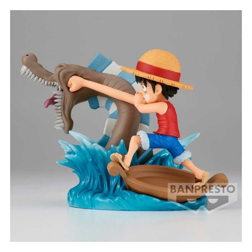 Banpresto One Piece Log Stories Monkey D Luffy vs Local Sea -figuuri 7 cm – 3