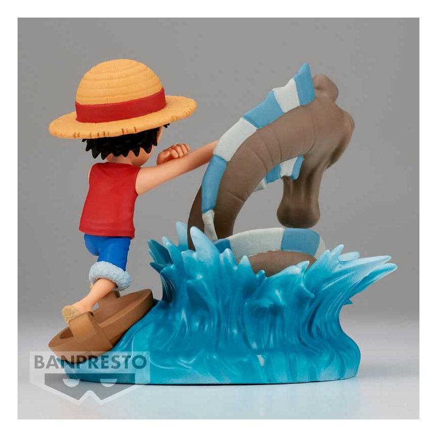 Banpresto One Piece Log Stories Monkey D Luffy vs Local Sea -figuuri 7 cm – 4