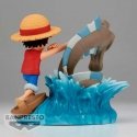 Banpresto One Piece Log Stories Monkey D Luffy vs Kohalik Meri figuur 7cm Banpresto One Piece Log Stories Monkey D Luffy vs Kohalik Meri figuur 7cm