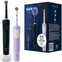 Oral-B Vitality Pro D103 Duo Electric Toothbrush - Black & Purple Oral-B Vitality Pro D103 Duo Electric Toothbrush - Black & Purple
