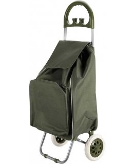 Ceļojumu Proworld ratiņu soma ar rāmīti 40L zaļa