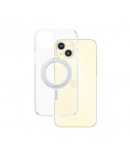 PanzerGlass CARE by ® Feature Case Transparent w. Silver Kickstand & MagSafe iPhone 15 Plus mobile p