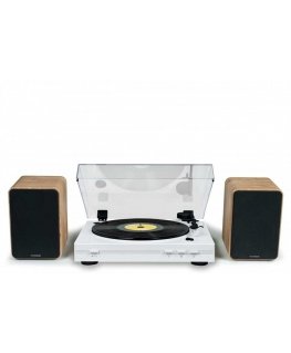 THOMSON TT351 WS602DUO turntable with active speakers