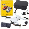 Lean Toys Vaaleanharmaa drone kameralla D6 PRO Lean Toys Vaaleanharmaa drone kameralla D6 PRO