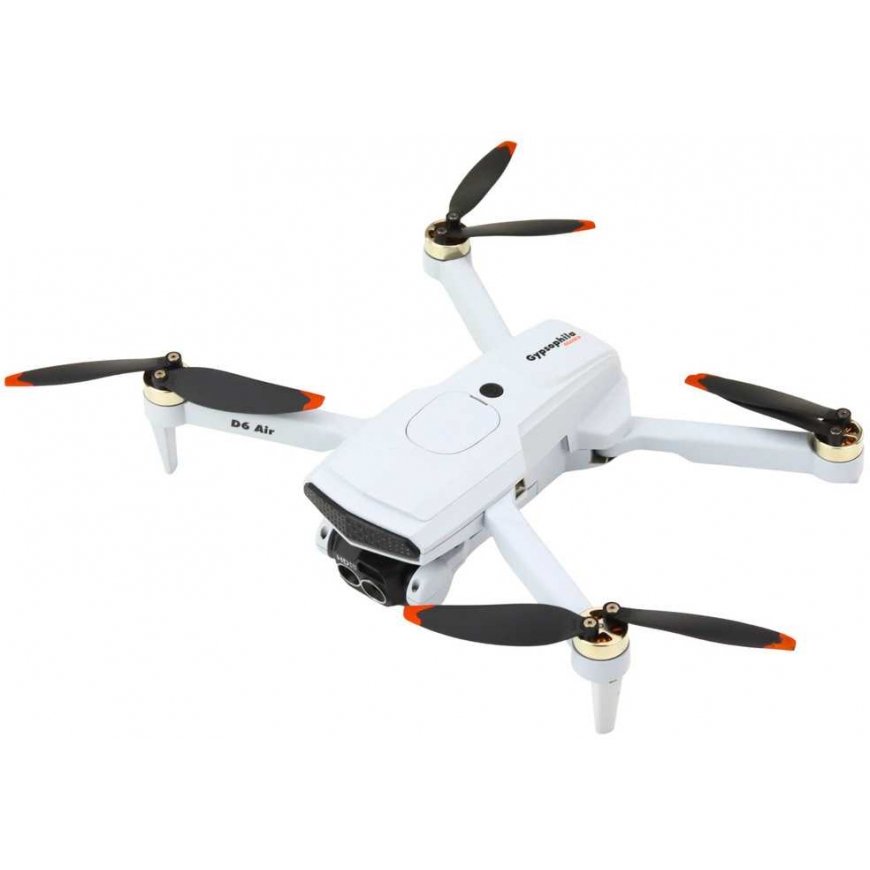 Lean Toys Light Gray Drone with Camera D6 PRO – 3