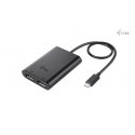 i-tec C31DUAL4K60DP USB-graafikaadapter 7680 x 4320 pikslit Must i-tec C31DUAL4K60DP USB-graafikaadapter 7680 x 4320 pikslit Must