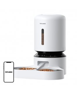 Petlibro Granary toidutootja kahekordse kausiga, Wifi, 5L (valge)