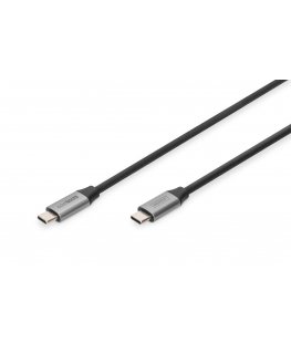 Digitus DB-300220-010-S USB kabelis USB 3.2 Gen 1 (3.1 Gen 1) 1 m USB C Juoda