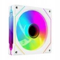 Rampage 120MM 1800RPM Endless Loop ARGB White PWM Fan Rampage 120MM 1800RPM Endless Loop ARGB White PWM Fan