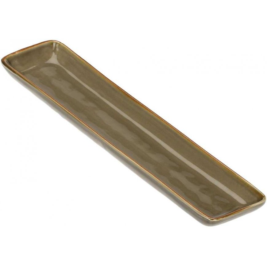 ROSE&TULIPS GRAY TORTOISE CONCERTO 4 rectangular tray set 32 x 8 cm – 2