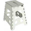 Iconic Non-Slip Folding Stool, height 39 cm, light gray