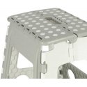 Iconic Non-Slip Folding Stool, height 39 cm, light gray
