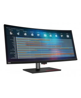 Lenovo ThinkVision P40w-20 LED display 100,8 cm (39.7") 5120 x 2160 pikseliai 5K Ultra HD Juoda