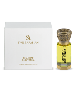 Šveices Arābu Shaghaf Oud Tonka Parfimērijas eļļa - 12 ml