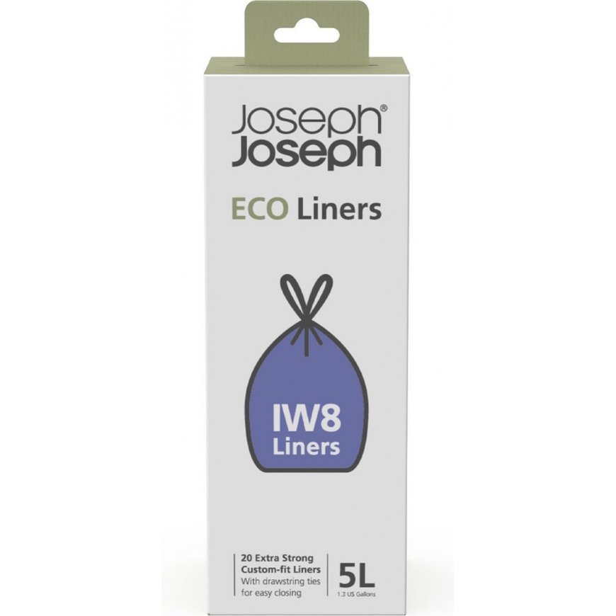 Joseph Joseph Joseph IW4 50L gray recycled bin liners – 2
