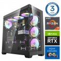 INTOP AQUA Ryzen 7 9800X3D 64GB DDR5 1TB SSD M.2 NVME RTX5070Ti 16GB no-OS