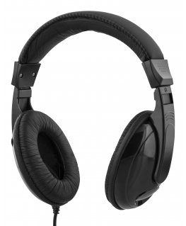Deltaco HL-51C kuulokkeet ja kuulokemikrofoni Langallinen Pääpanta Puhelut/Musiikki USB Type-C musta