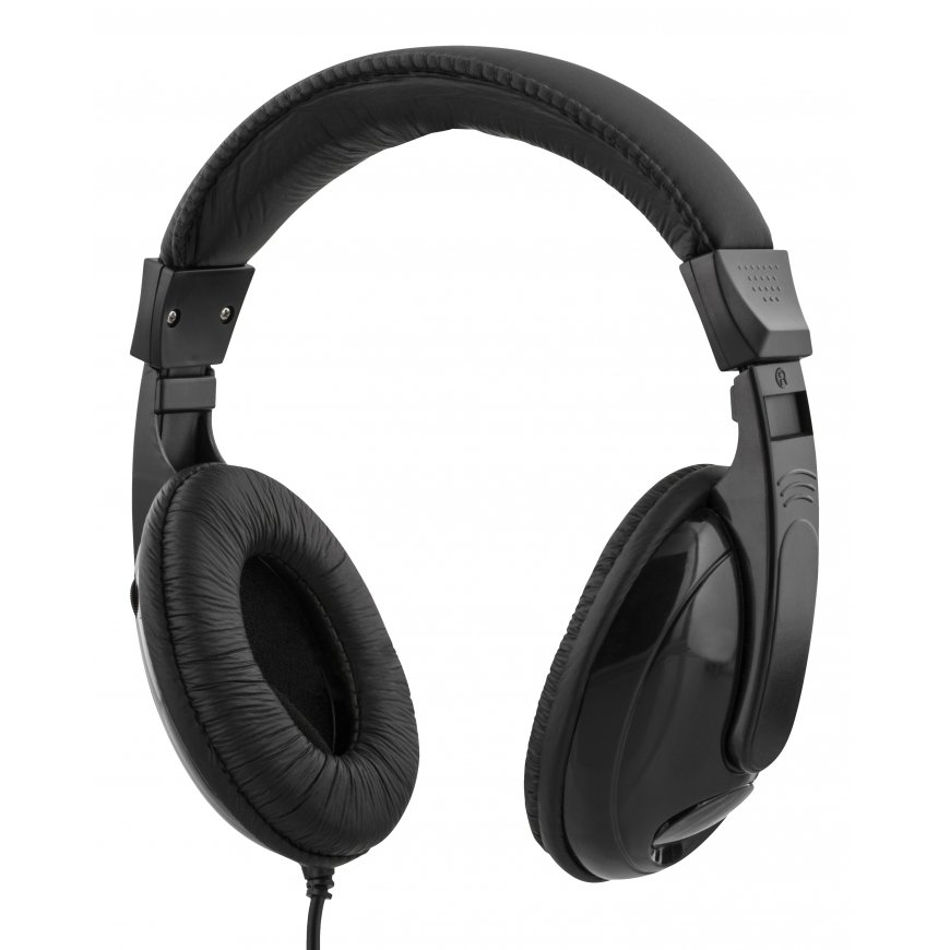 Deltaco HL-51C kuulokkeet ja kuulokemikrofoni Langallinen Pääpanta Puhelut/Musiikki USB Type-C musta
