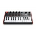 Akai MPK Mini Play Mk3 MIDI tastatūra 25 taustiņi USB Melns, Sarkans Akai MPK Mini Play Mk3 MIDI tastatūra 25 taustiņi USB Melns, Sarkans