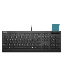 Lenovo Smartcard II | Näppäimistö | langallinen | viro | musta | USB-A | painike tyyppi