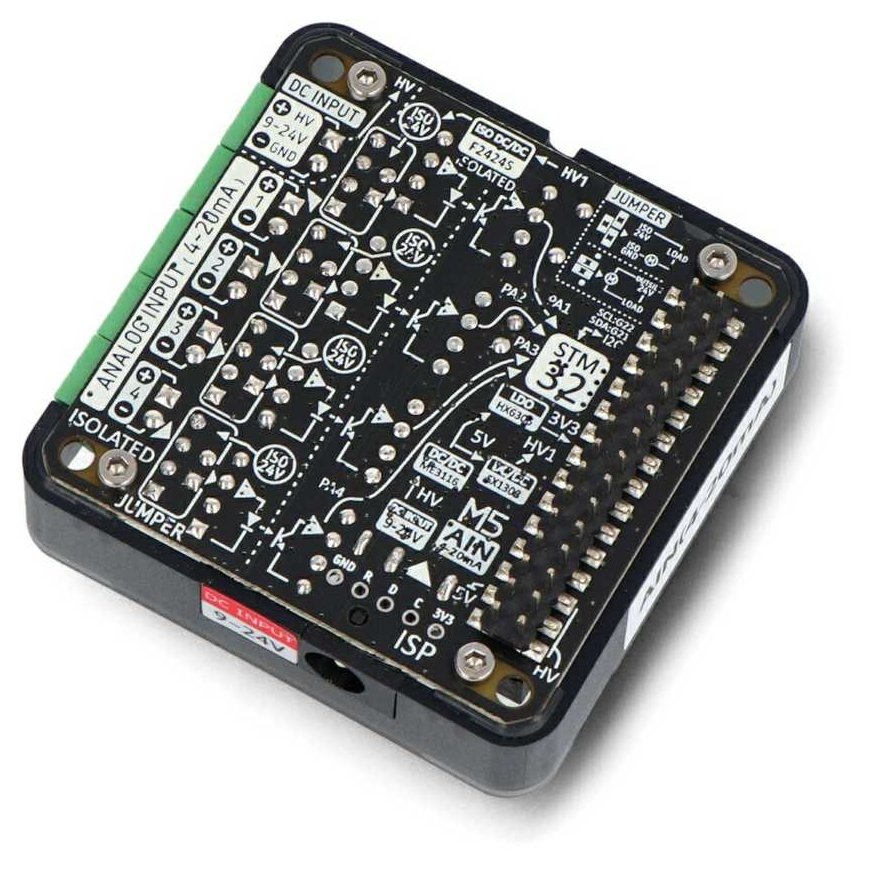 4-channel 4–20 mA to I2C analog signal converter – M5Stack M133