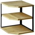 Kesper Corner Kitchen Shelf with Three Shelves, 26 x 28 cm