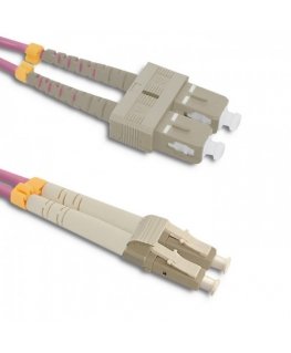 Qoltec 54352 InfiniBand ja kiudoptilised kaablid 10 m LC SC Mitmevärviline