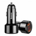 Baseus CCMLC20A-01 mobiilseadme laadija Nutitelefon Must USB Kiirlaadimine Automaatne Baseus CCMLC20A-01 mobiilseadme laadija Nutitelefon Must USB Kiirlaadimine Automaatne