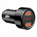 Baseus CCMLC20A-01 mobiliojo įrenginio kroviklis Išmanusis telefonas Juoda USB Spartusis įkrovimas A