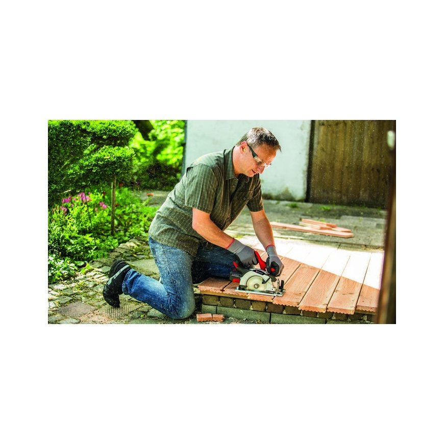 Einhell TE-CS 18/150 Li - Solo 15 cm Juoda, Raudona 4200 RPM – 2