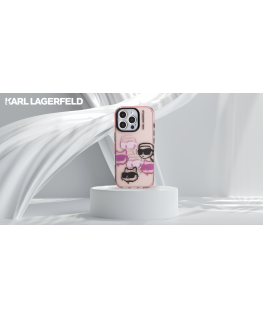 Karl Lagerfeld IML Multi K&C pea muster iPhone 16 Pro jaoks